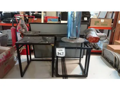 LOTE 342 - 02 MÓDULOS CENÁRIO SENDO 01 INCOMPLETO, 01 DISPENSE DE ÁLCOOL GEL COM PEDAL E 01 ASPIRADOR DE PÓ MARCA ROCKET. (NO ESTADO) ATENÇÃO! FAZER A VISITAÇÃO ANTES DE ARREMATAR, NÃO SABEMOS SE FUNCIONA. LEILÃO NÃO TEM GARANTIA E NEM DEVOLUÇÃO, SUJEITO A POSSÍVEIS AVARIAS VISÍVEIS/OCULTAS E/OU AUSÊNCIA DE COMPONENTES.