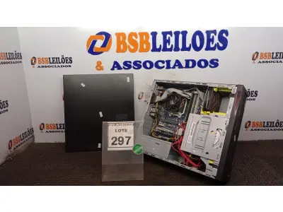 LOTE 297 - 01 CPU MARCA POSITIVO COM 8GB MEMÓRIA COM SSD E HD. (NO ESTADO) ATENÇÃO! FAZER A VISITAÇÃO ANTES DE ARREMATAR, NÃO SABEMOS SE FUNCIONA, LEILÃO NÃO TEM GARANTIA E NEM DEVOLUÇÃO, SUJEITO A POSSÍVEIS AVARIAS VISÍVEIS/OCULTAS E/OU AUSÊNCIA DE COMPONENTES.