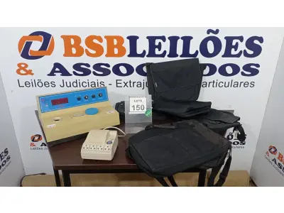 LOTE 150 - 01 ESPECTROFOTÔMETRO, 01 ESTABILIZADOR DE TENSÃO E 06 BOLSAS DE PROJETOR. (NO ESTADO) ATENÇÃO! FAZER A VISITAÇÃO ANTES DE ARREMATAR, NÃO SABEMOS SE FUNCIONA. LEILÃO NÃO TEM GARANTIA E NEM DEVOLUÇÃO, SUJEITO A POSSÍVEIS AVARIAS VISÍVEIS/OCULTAS E/OU AUSÊNCIA DE COMPONENTES.