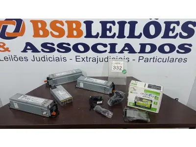 LOTE 332 - 01 GPS COM TV E 04 FONTES DELL PARA SERVIDORES. (NO ESTADO) ATENÇÃO! FAZER A VISITAÇÃO ANTES DE ARREMATAR, NÃO SABEMOS SE FUNCIONA. LEILÃO NÃO TEM GARANTIA E NEM DEVOLUÇÃO, SUJEITO A POSSÍVEIS AVARIAS VISÍVEIS/OCULTAS E/OU AUSÊNCIA DE COMPONENTES.