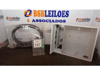 LOTE 137 - 01 CAIXA PLÁSTICA PARA UNIDADE DE MEDIÇÃO DE ÁGUA. (NO ESTADO) ATENÇÃO! FAZER A VISITAÇÃO ANTES DE ARREMATAR, NÃO SABEMOS SE FUNCIONA, LEILÃO NÃO TEM GARANTIA E NEM DEVOLUÇÃO, SUJEITO A POSSÍVEIS AVARIAS VISÍVEIS/OCULTAS E/OU AUSÊNCIA DE COMPONENTES.