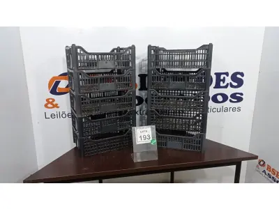 LOTE 193 - 10 CESTAS ORGANIZADORAS. (NO ESTADO) ATENÇÃO! FAZER A VISITAÇÃO ANTES DE ARREMATAR, NÃO SABEMOS SE FUNCIONA. LEILÃO NÃO TEM GARANTIA E NEM DEVOLUÇÃO, SUJEITO A POSSÍVEIS AVARIAS VISÍVEIS/OCULTAS E/OU AUSÊNCIA DE COMPONENTES.