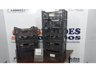 LOTE 156 - 10 CESTAS ORGANIZADORAS. (NO ESTADO) ATENÇÃO! FAZER A VISITAÇÃO ANTES DE ARREMATAR, NÃO SABEMOS SE FUNCIONA. LEILÃO NÃO TEM GARANTIA E NEM DEVOLUÇÃO, SUJEITO A POSSÍVEIS AVARIAS VISÍVEIS/OCULTAS E/OU AUSÊNCIA DE COMPONENTES.