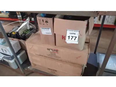 LOTE 177 - 01 LOTE COM GRANDE QUANTIDADE DE LUVA ROSQUEÁVEL BRAÇADEIRAS E CAIXINHAS DE ZINCO. (NO ESTADO) ATENÇÃO! FAZER A VISITAÇÃO ANTES DE ARREMATAR, NÃO SABEMOS SE FUNCIONA. LEILÃO NÃO TEM GARANTIA E NEM DEVOLUÇÃO, SUJEITO A POSSÍVEIS AVARIAS VISÍVEIS/OCULTAS E/OU AUSÊNCIA DE COMPONENTES.
