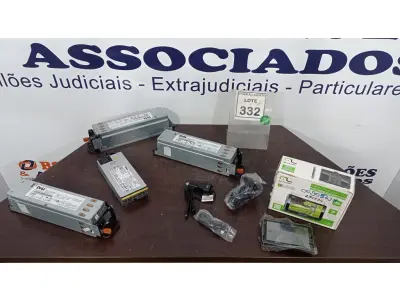 LOTE 332 - 01 GPS COM TV E 04 FONTES DELL PARA SERVIDORES. (NO ESTADO) ATENÇÃO! FAZER A VISITAÇÃO ANTES DE ARREMATAR, NÃO SABEMOS SE FUNCIONA. LEILÃO NÃO TEM GARANTIA E NEM DEVOLUÇÃO, SUJEITO A POSSÍVEIS AVARIAS VISÍVEIS/OCULTAS E/OU AUSÊNCIA DE COMPONENTES.