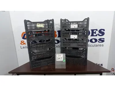 LOTE 347 - 10 CESTAS ORGANIZADORAS. (NO ESTADO) ATENÇÃO! FAZER A VISITAÇÃO ANTES DE ARREMATAR, NÃO SABEMOS SE FUNCIONA. LEILÃO NÃO TEM GARANTIA E NEM DEVOLUÇÃO, SUJEITO A POSSÍVEIS AVARIAS VISÍVEIS/OCULTAS E/OU AUSÊNCIA DE COMPONENTES.