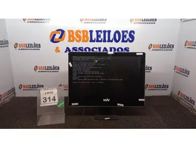 LOTE 314 - 01 ALL IN ONE. (NO ESTADO) ATENÇÃO! FAZER A VISITAÇÃO ANTES DE ARREMATAR, NÃO SABEMOS SE FUNCIONA. LEILÃO NÃO TEM GARANTIA E NEM DEVOLUÇÃO, SUJEITO A POSSÍVEIS AVARIAS VISÍVEIS/OCULTAS E/OU AUSÊNCIA DE COMPONENTES.