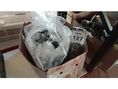 LOTE 127 - 01 LOTE COM GRANDE QUANTIDADE CABOS E MATERIAIS ELÉTRICOS DIVERSOS. (NO ESTADO) ATENÇÃO! FAZER A VISITAÇÃO ANTES DE ARREMATAR, NÃO SABEMOS SE FUNCIONA, LEILÃO NÃO TEM GARANTIA E NEM DEVOLUÇÃO, SUJEITO A POSSÍVEIS AVARIAS VISÍVEIS/OCULTAS E/OU AUSÊNCIA DE COMPONENTES.