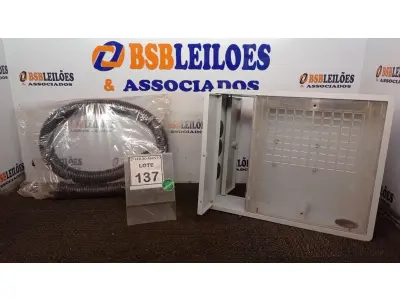 LOTE 137 - 01 CAIXA PLÁSTICA PARA UNIDADE DE MEDIÇÃO DE ÁGUA. (NO ESTADO) ATENÇÃO! FAZER A VISITAÇÃO ANTES DE ARREMATAR, NÃO SABEMOS SE FUNCIONA, LEILÃO NÃO TEM GARANTIA E NEM DEVOLUÇÃO, SUJEITO A POSSÍVEIS AVARIAS VISÍVEIS/OCULTAS E/OU AUSÊNCIA DE COMPONENTES.
