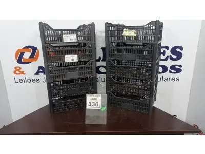 LOTE 336 - 10 CESTAS ORGANIZADORAS. (NO ESTADO) ATENÇÃO! FAZER A VISITAÇÃO ANTES DE ARREMATAR, NÃO SABEMOS SE FUNCIONA. LEILÃO NÃO TEM GARANTIA E NEM DEVOLUÇÃO, SUJEITO A POSSÍVEIS AVARIAS VISÍVEIS/OCULTAS E/OU AUSÊNCIA DE COMPONENTES.