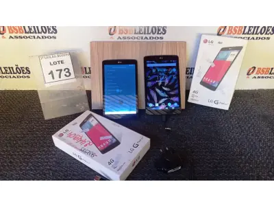 LOTE 173 - 02 TABLETS GPAD 4G MARCA LG. (NO ESTADO) ATENÇÃO! FAZER A VISITAÇÃO ANTES DE ARREMATAR, NÃO SABEMOS SE FUNCIONA, LEILÃO NÃO TEM GARANTIA E NEM DEVOLUÇÃO, SUJEITO A POSSÍVEIS AVARIAS VISÍVEIS/OCULTAS E/OU AUSÊNCIA DE COMPONENTES.
