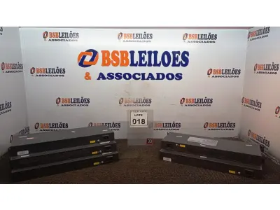 LOTE 018 - 05 SWITCH’S 24 PORTAS MARCA HP. (NO ESTADO) ATENÇÃO! FAZER A VISITAÇÃO ANTES DE ARREMATAR, NÃO SABEMOS SE FUNCIONA, LEILÃO NÃO TEM GARANTIA E NEM DEVOLUÇÃO, SUJEITO A POSSÍVEIS AVARIAS VISÍVEIS/OCULTAS E/OU AUSÊNCIA DE COMPONENTES.
