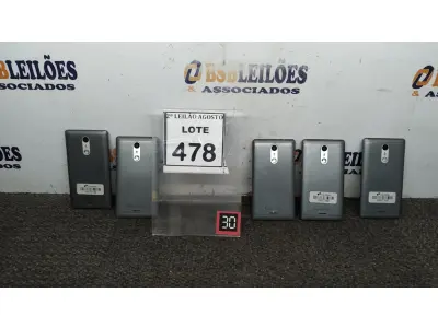 LOTE 478 - 04 SMARTPHONES MARCA POSITIVO. (NO ESTADO) ATENÇÃO! FAZER A VISITAÇÃO ANTES DE ARREMATAR, NÃO SABEMOS SE FUNCIONA. LEILÃO NÃO TEM GARANTIA E NEM DEVOLUÇÃO, SUJEITO A POSSÍVEIS AVARIAS VISÍVEIS/OCULTAS E/OU AUSÊNCIA DE COMPONENTES.