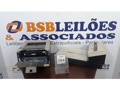 LOTE 084 - 01 SCANNER DE DOCUMENTOS MARCA AVISION AD250F E 01 IMPRESSORA MARCA BROTHER HL-5350DN. (NO ESTADO) ATENÇÃO! FAZER A VISITAÇÃO ANTES DE ARREMATAR, NÃO SABEMOS SE FUNCIONA, LEILÃO NÃO TEM GARANTIA E NEM DEVOLUÇÃO, SUJEITO A POSSÍVEIS AVARIAS VISÍVEIS/OCULTAS E/OU AUSÊNCIA DE COMPONENTES.