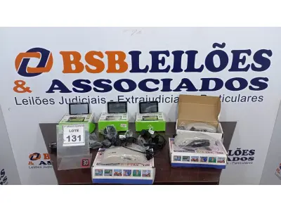 LOTE 131 - 03 GPS TRACKER TV MARCA MULTILASER E 03 MICROFONES PARA SEMINÁRIO. (NO ESTADO) ATENÇÃO! FAZER A VISITAÇÃO ANTES DE ARREMATAR, NÃO SABEMOS SE FUNCIONA, LEILÃO NÃO TEM GARANTIA E NEM DEVOLUÇÃO, SUJEITO A POSSÍVEIS AVARIAS VISÍVEIS/OCULTAS E/OU AUSÊNCIA DE COMPONENTES.