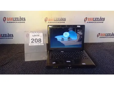 LOTE 208 - 01 NOTEBOOK MARCA POSITIVO. (NO ESTADO) ATENÇÃO! FAZER A VISITAÇÃO ANTES DE ARREMATAR, NÃO SABEMOS SE FUNCIONA, LEILÃO NÃO TEM GARANTIA E NEM DEVOLUÇÃO, SUJEITO A POSSÍVEIS AVARIAS VISÍVEIS/OCULTAS E/OU AUSÊNCIA DE COMPONENTES.