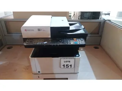 LOTE 151 - 01 IMPRESSORA KYOCERA MODELO M2040DN. (NO ESTADO) ATENÇÃO! FAZER A VISITAÇÃO ANTES DE ARREMATAR, NÃO SABEMOS SE FUNCIONA, LEILÃO NÃO TEM GARANTIA E NEM DEVOLUÇÃO, SUJEITO A POSSÍVEIS AVARIAS VISÍVEIS/OCULTAS E/OU AUSÊNCIA DE COMPONENTES.