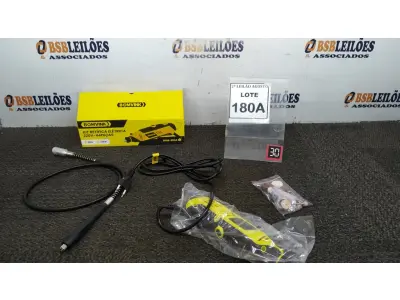 LOTE 180 - 01 KIT RETÍFICA ELÉTRICA 220V 44 PEÇAS. (NO ESTADO) ATENÇÃO! FAZER A VISITAÇÃO ANTES DE ARREMATAR, NÃO SABEMOS SE FUNCIONA. LEILÃO NÃO TEM GARANTIA E NEM DEVOLUÇÃO, SUJEITO A POSSÍVEIS AVARIAS VISÍVEIS/OCULTAS E/OU AUSÊNCIA DE COMPONENTES.