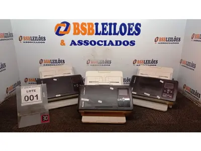 LOTE 001 - 03 SCANNERS MARCA KODAK MODELO I1150. (NO ESTADO) ATENÇÃO! FAZER A VISITAÇÃO ANTES DE ARREMATAR, NÃO SABEMOS SE FUNCIONA, LEILÃO NÃO TEM GARANTIA E NEM DEVOLUÇÃO, SUJEITO A POSSÍVEIS AVARIAS VISÍVEIS/OCULTAS E/OU AUSÊNCIA DE COMPONENTES.