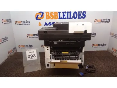 LOTE 093 - 01 IMPRESSORA KYOCERA MODELO M2640IDW. (NO ESTADO) ATENÇÃO! FAZER A VISITAÇÃO ANTES DE ARREMATAR, NÃO SABEMOS SE FUNCIONA, LEILÃO NÃO TEM GARANTIA E NEM DEVOLUÇÃO, SUJEITO A POSSÍVEIS AVARIAS VISÍVEIS/OCULTAS E/OU AUSÊNCIA DE COMPONENTES.