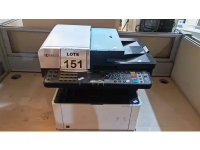 LOTE 151 - 01 IMPRESSORA KYOCERA MODELO M2040DN. (NO ESTADO) ATENÇÃO! FAZER A VISITAÇÃO ANTES DE ARREMATAR, NÃO SABEMOS SE FUNCIONA, LEILÃO NÃO TEM GARANTIA E NEM DEVOLUÇÃO, SUJEITO A POSSÍVEIS AVARIAS VISÍVEIS/OCULTAS E/OU AUSÊNCIA DE COMPONENTES.