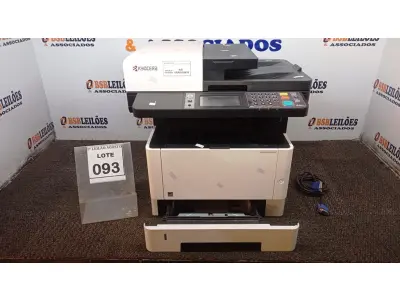 LOTE 093 - 01 IMPRESSORA KYOCERA MODELO M2640IDW. (NO ESTADO) ATENÇÃO! FAZER A VISITAÇÃO ANTES DE ARREMATAR, NÃO SABEMOS SE FUNCIONA, LEILÃO NÃO TEM GARANTIA E NEM DEVOLUÇÃO, SUJEITO A POSSÍVEIS AVARIAS VISÍVEIS/OCULTAS E/OU AUSÊNCIA DE COMPONENTES.
