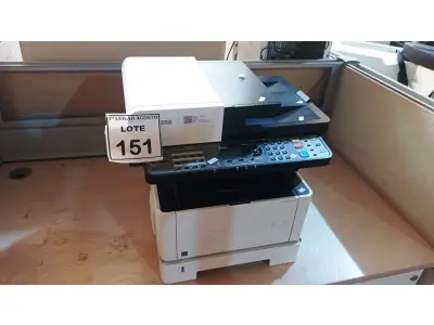 LOTE 151 - 01 IMPRESSORA KYOCERA MODELO M2040DN. (NO ESTADO) ATENÇÃO! FAZER A VISITAÇÃO ANTES DE ARREMATAR, NÃO SABEMOS SE FUNCIONA, LEILÃO NÃO TEM GARANTIA E NEM DEVOLUÇÃO, SUJEITO A POSSÍVEIS AVARIAS VISÍVEIS/OCULTAS E/OU AUSÊNCIA DE COMPONENTES.