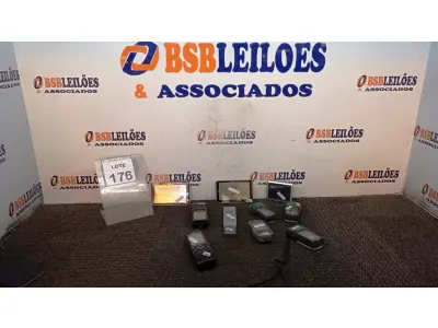 LOTE 176 - 09 GPS DE MARCAS E MODELOS DIVERSOS E 01 MEDIDOR DE PH. (NO ESTADO) ATENÇÃO! FAZER A VISITAÇÃO ANTES DE ARREMATAR, NÃO SABEMOS SE FUNCIONA, LEILÃO NÃO TEM GARANTIA E NEM DEVOLUÇÃO, SUJEITO A POSSÍVEIS AVARIAS VISÍVEIS/OCULTAS E/OU AUSÊNCIA DE COMPONENTES.