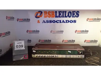 LOTE 039 - 01 RECEIVER. (NO ESTADO) ATENÇÃO! FAZER A VISITAÇÃO ANTES DE ARREMATAR, NÃO SABEMOS SE FUNCIONA, LEILÃO NÃO TEM GARANTIA E NEM DEVOLUÇÃO, SUJEITO A POSSÍVEIS AVARIAS VISÍVEIS/OCULTAS E/OU AUSÊNCIA DE COMPONENTES.