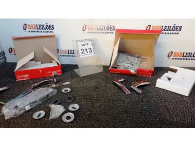 LOTE 213 - 02 FECHADURAS MARCA LA FONTE. (NO ESTADO) ATENÇÃO! FAZER A VISITAÇÃO ANTES DE ARREMATAR, NÃO SABEMOS SE FUNCIONA, LEILÃO NÃO TEM GARANTIA E NEM DEVOLUÇÃO, SUJEITO A POSSÍVEIS AVARIAS VISÍVEIS/OCULTAS E/OU AUSÊNCIA DE COMPONENTES.