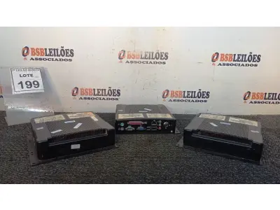 LOTE 199 - 03 MINIS CPU DIEBOLD. (NO ESTADO) ATENÇÃO! FAZER A VISITAÇÃO ANTES DE ARREMATAR, NÃO SABEMOS SE FUNCIONA, LEILÃO NÃO TEM GARANTIA E NEM DEVOLUÇÃO, SUJEITO A POSSÍVEIS AVARIAS VISÍVEIS/OCULTAS E/OU AUSÊNCIA DE COMPONENTES.