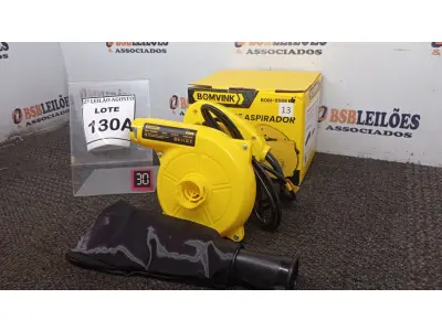 LOTE 130 - 01 SOPRADOR  E ASPIRADOR ELÉTRICO 220V 700W 13600RPM. (NO ESTADO) ATENÇÃO! FAZER A VISITAÇÃO ANTES DE ARREMATAR, NÃO SABEMOS SE FUNCIONA. LEILÃO NÃO TEM GARANTIA E NEM DEVOLUÇÃO, SUJEITO A POSSÍVEIS AVARIAS VISÍVEIS/OCULTAS E/OU AUSÊNCIA DE COMPONENTES.