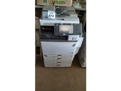 LOTE 373 - 01 IMPRESSORA MULTIFUNCIONAL COLORIDA RICOH AFICIO MP C3502. (NO ESTADO) ATENÇÃO! FAZER A VISITAÇÃO ANTES DE ARREMATAR, NÃO SABEMOS SE FUNCIONA. LEILÃO NÃO TEM GARANTIA E NEM DEVOLUÇÃO, SUJEITO A POSSÍVEIS AVARIAS VISÍVEIS/OCULTAS E/OU AUSÊNCIA DE COMPONENTES.