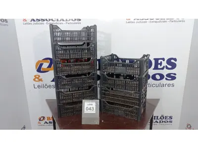 LOTE 043 - 10 CESTAS ORGANIZADORA. (NO ESTADO) ATENÇÃO! FAZER A VISITAÇÃO ANTES DE ARREMATAR, NÃO SABEMOS SE FUNCIONA, LEILÃO NÃO TEM GARANTIA E NEM DEVOLUÇÃO, SUJEITO A POSSÍVEIS AVARIAS VISÍVEIS/OCULTAS E/OU AUSÊNCIA DE COMPONENTES.