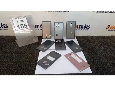 LOTE 155 - 08 CELULARES MARCA POSITIVO. (NO ESTADO) ATENÇÃO! FAZER A VISITAÇÃO ANTES DE ARREMATAR, NÃO SABEMOS SE FUNCIONA, LEILÃO NÃO TEM GARANTIA E NEM DEVOLUÇÃO, SUJEITO A POSSÍVEIS AVARIAS VISÍVEIS/OCULTAS E/OU AUSÊNCIA DE COMPONENTES.