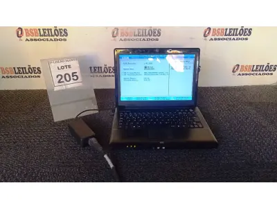 LOTE 205 - 01 NOTEBOOK COM FONTE MARCA POSITIVO. (NO ESTADO) ATENÇÃO! FAZER A VISITAÇÃO ANTES DE ARREMATAR, NÃO SABEMOS SE FUNCIONA, LEILÃO NÃO TEM GARANTIA E NEM DEVOLUÇÃO, SUJEITO A POSSÍVEIS AVARIAS VISÍVEIS/OCULTAS E/OU AUSÊNCIA DE COMPONENTES.