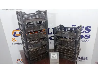 LOTE 043 - 10 CESTAS ORGANIZADORA. (NO ESTADO) ATENÇÃO! FAZER A VISITAÇÃO ANTES DE ARREMATAR, NÃO SABEMOS SE FUNCIONA, LEILÃO NÃO TEM GARANTIA E NEM DEVOLUÇÃO, SUJEITO A POSSÍVEIS AVARIAS VISÍVEIS/OCULTAS E/OU AUSÊNCIA DE COMPONENTES.