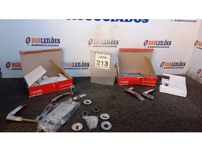 LOTE 213 - 02 FECHADURAS MARCA LA FONTE. (NO ESTADO) ATENÇÃO! FAZER A VISITAÇÃO ANTES DE ARREMATAR, NÃO SABEMOS SE FUNCIONA, LEILÃO NÃO TEM GARANTIA E NEM DEVOLUÇÃO, SUJEITO A POSSÍVEIS AVARIAS VISÍVEIS/OCULTAS E/OU AUSÊNCIA DE COMPONENTES.