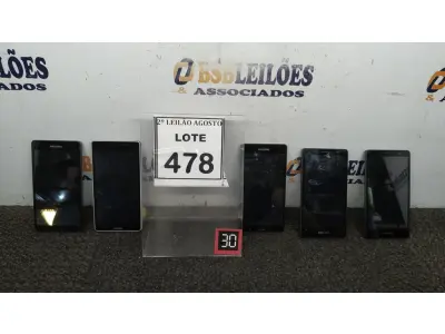 LOTE 478 - 04 SMARTPHONES MARCA POSITIVO. (NO ESTADO) ATENÇÃO! FAZER A VISITAÇÃO ANTES DE ARREMATAR, NÃO SABEMOS SE FUNCIONA. LEILÃO NÃO TEM GARANTIA E NEM DEVOLUÇÃO, SUJEITO A POSSÍVEIS AVARIAS VISÍVEIS/OCULTAS E/OU AUSÊNCIA DE COMPONENTES.
