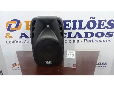LOTE 113 - 01 CAIXA DE SOM PZPROPASSIVE PX-12. (NO ESTADO) ATENÇÃO! FAZER A VISITAÇÃO ANTES DE ARREMATAR, NÃO SABEMOS SE FUNCIONA. LEILÃO NÃO TEM GARANTIA E NEM DEVOLUÇÃO, SUJEITO A POSSÍVEIS AVARIAS VISÍVEIS/OCULTAS E/OU AUSÊNCIA DE COMPONENTES.
