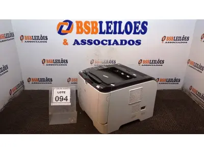 LOTE 094 - 01 IMPRESSORA MARCA RICOH MODELO AFICIO SP 3510DN A. (NO ESTADO) ATENÇÃO! FAZER A VISITAÇÃO ANTES DE ARREMATAR, NÃO SABEMOS SE FUNCIONA, LEILÃO NÃO TEM GARANTIA E NEM DEVOLUÇÃO, SUJEITO A POSSÍVEIS AVARIAS VISÍVEIS/OCULTAS E/OU AUSÊNCIA DE COMPONENTES.