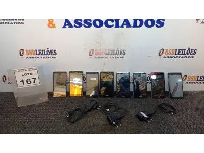 LOTE 167 - 08 CELULARES MARCA POSITIVO. (NO ESTADO) ATENÇÃO! FAZER A VISITAÇÃO ANTES DE ARREMATAR, NÃO SABEMOS SE FUNCIONA, LEILÃO NÃO TEM GARANTIA E NEM DEVOLUÇÃO, SUJEITO A POSSÍVEIS AVARIAS VISÍVEIS/OCULTAS E/OU AUSÊNCIA DE COMPONENTES.