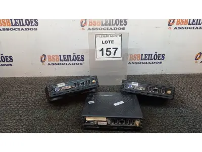 LOTE 157 - 03 MINIS PC. (NO ESTADO) ATENÇÃO! FAZER A VISITAÇÃO ANTES DE ARREMATAR, NÃO SABEMOS SE FUNCIONA, LEILÃO NÃO TEM GARANTIA E NEM DEVOLUÇÃO, SUJEITO A POSSÍVEIS AVARIAS VISÍVEIS/OCULTAS E/OU AUSÊNCIA DE COMPONENTES.