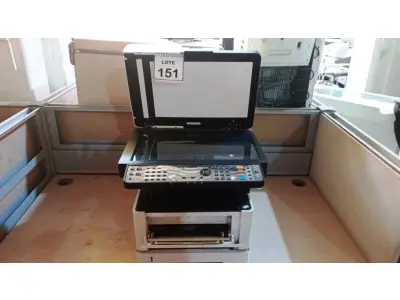 LOTE 151 - 01 IMPRESSORA KYOCERA MODELO M2040DN. (NO ESTADO) ATENÇÃO! FAZER A VISITAÇÃO ANTES DE ARREMATAR, NÃO SABEMOS SE FUNCIONA, LEILÃO NÃO TEM GARANTIA E NEM DEVOLUÇÃO, SUJEITO A POSSÍVEIS AVARIAS VISÍVEIS/OCULTAS E/OU AUSÊNCIA DE COMPONENTES.