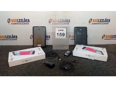 LOTE 159 - 02 TABLETS GPAD 4G MARCA LG. (NO ESTADO) ATENÇÃO! FAZER A VISITAÇÃO ANTES DE ARREMATAR, NÃO SABEMOS SE FUNCIONA, LEILÃO NÃO TEM GARANTIA E NEM DEVOLUÇÃO, SUJEITO A POSSÍVEIS AVARIAS VISÍVEIS/OCULTAS E/OU AUSÊNCIA DE COMPONENTES.