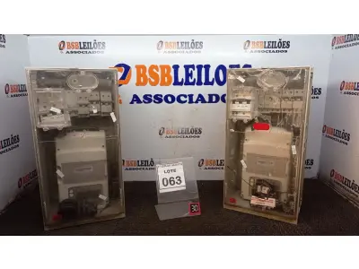 LOTE 063 - 02 RELÓGIOS DE ENERGIAS. (NO ESTADO) ATENÇÃO! FAZER A VISITAÇÃO ANTES DE ARREMATAR, NÃO SABEMOS SE FUNCIONA, LEILÃO NÃO TEM GARANTIA E NEM DEVOLUÇÃO, SUJEITO A POSSÍVEIS AVARIAS VISÍVEIS/OCULTAS E/OU AUSÊNCIA DE COMPONENTES.