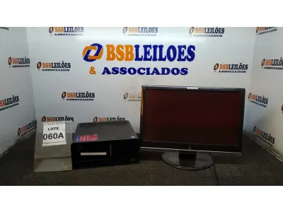LOTE 060 - 01 CPU CELEROW J180 2G E 01 MONITOR LENOVO (NO ESTADO) ATENÇÃO! FAZER A VISITAÇÃO ANTES DE ARREMATAR, NÃO SABEMOS SE FUNCIONA, LEILÃO NÃO TEM GARANTIA E NEM DEVOLUÇÃO, SUJEITO A POSSÍVEIS AVARIAS VISÍVEIS/OCULTAS E/OU AUSÊNCIA DE COMPONENTES.