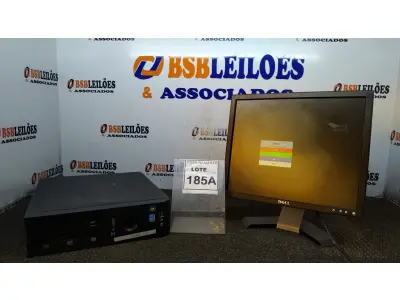 LOTE 185 - 01 CPU I5 3° GERAÇÃO, 8G, HD 500 E 01 MONITOR DELL. (NO ESTADO) ATENÇÃO! FAZER A VISITAÇÃO ANTES DE ARREMATAR, NÃO SABEMOS SE FUNCIONA, LEILÃO NÃO TEM GARANTIA E NEM DEVOLUÇÃO, SUJEITO A POSSÍVEIS AVARIAS VISÍVEIS/OCULTAS E/OU AUSÊNCIA DE COMPONENTES.