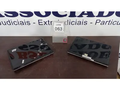 LOTE 063 - 02 NOTEBOOKS COM AVARIAS. (NO ESTADO) ATENÇÃO! FAZER A VISITAÇÃO ANTES DE ARREMATAR, NÃO SABEMOS SE FUNCIONA, LEILÃO NÃO TEM GARANTIA E NEM DEVOLUÇÃO, SUJEITO A POSSÍVEIS AVARIAS VISÍVEIS/OCULTAS E/OU AUSÊNCIA DE COMPONENTES.