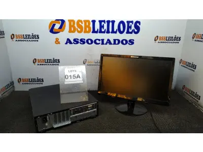 LOTE 015 - 01 CPU I5 3° GERAÇÃO, 8G, HD 500 E 01 MONITOR LENOVO. (NO ESTADO) ATENÇÃO! FAZER A VISITAÇÃO ANTES DE ARREMATAR, NÃO SABEMOS SE FUNCIONA, LEILÃO NÃO TEM GARANTIA E NEM DEVOLUÇÃO, SUJEITO A POSSÍVEIS AVARIAS VISÍVEIS/OCULTAS E/OU AUSÊNCIA DE COMPONENTES.
